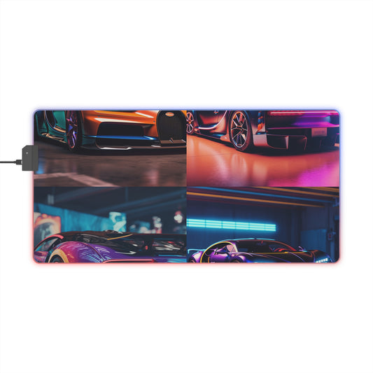 LED Gaming Mouse Pad Hyper Bugatti Neon Chiron 5