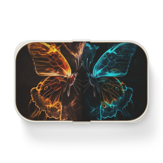 Bento Lunch Box Kiss Neon Butterfly 6