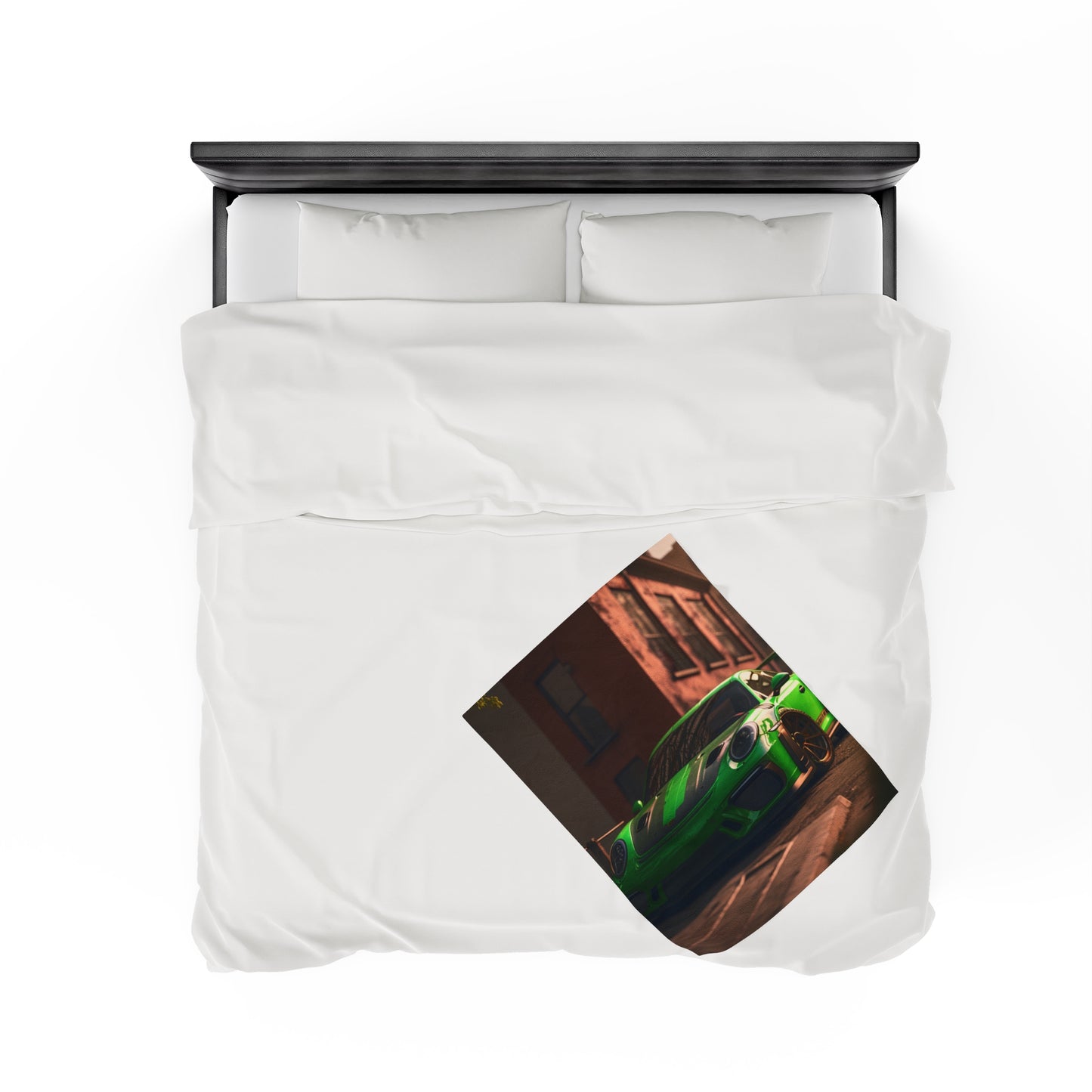 Velveteen Plush Blanket porsche 911 gt3 4