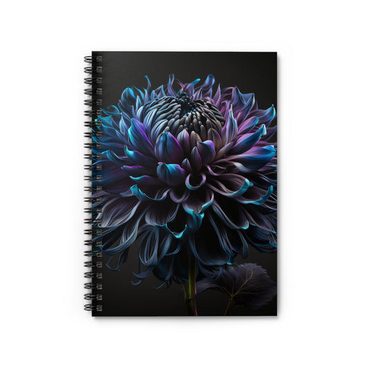 Spiral Notebook - Ruled Line Dahlia Purple 3