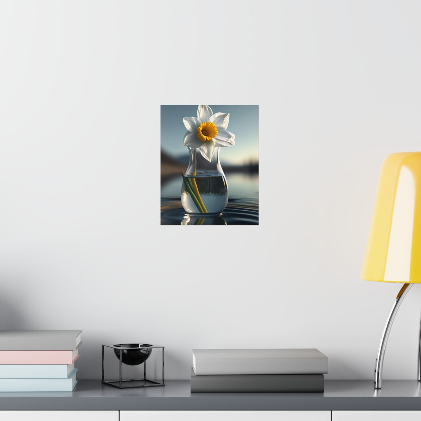 Premium Matte Vertical Posters Daffodil 3