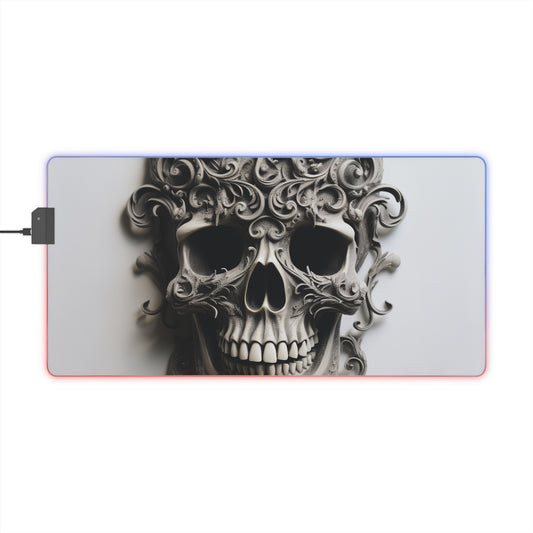 LED Gaming Mouse Pad Skull Treble Clef 2