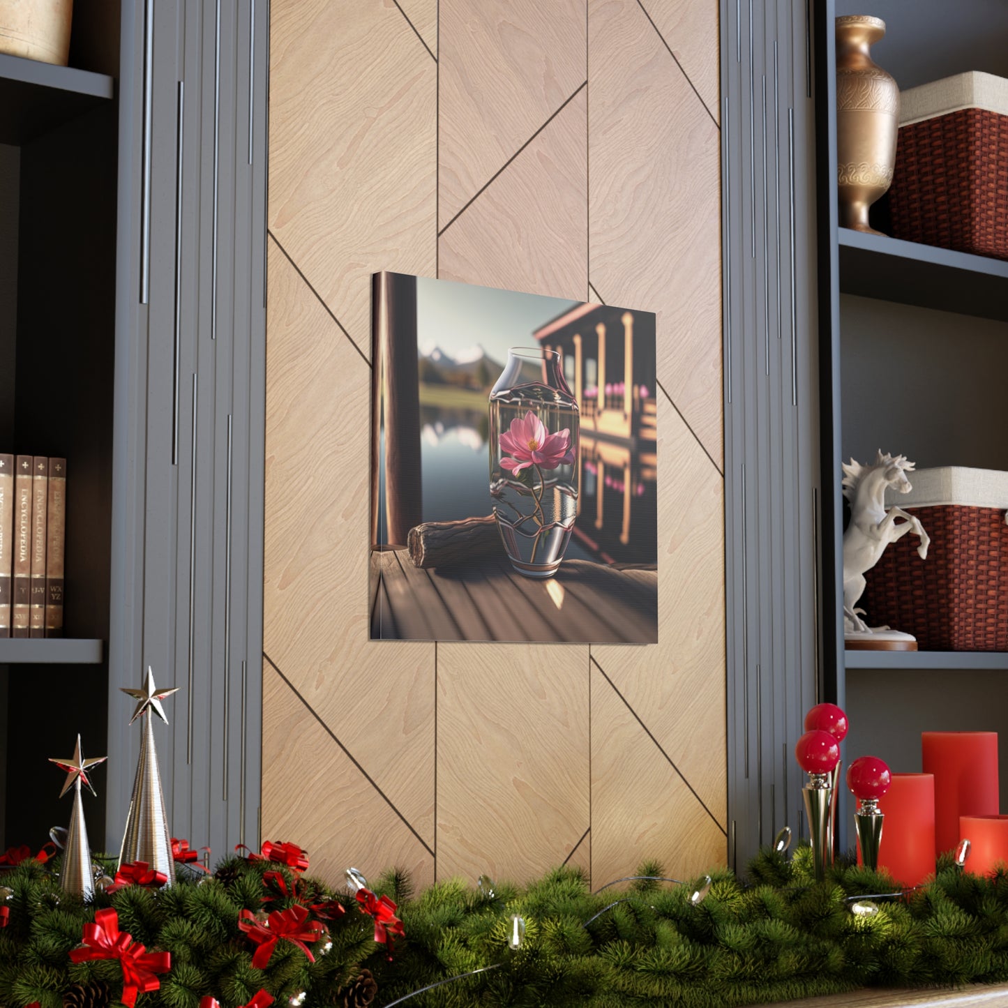 Canvas Gallery Wraps Pink Magnolia 1