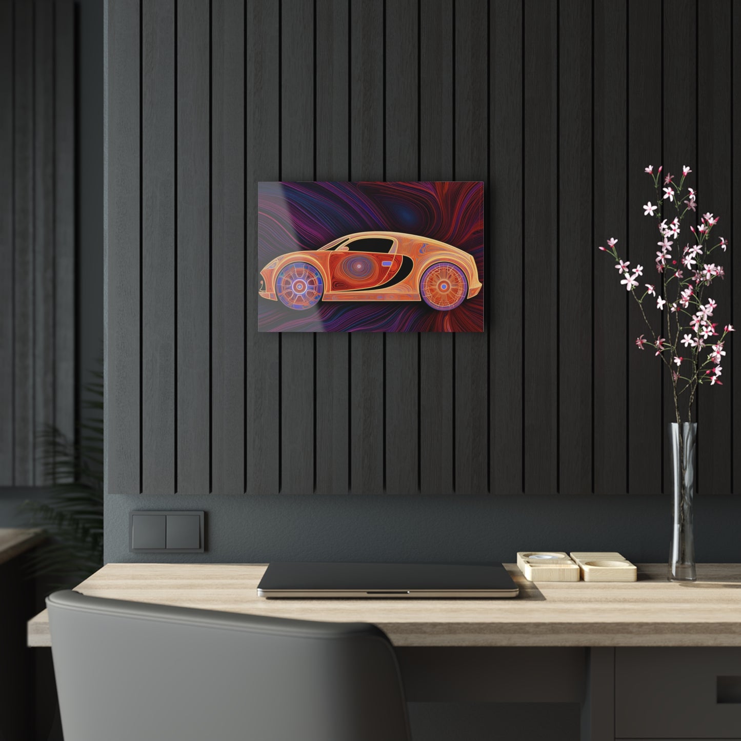 Acrylic Prints Bugatti Abstract Concept 2