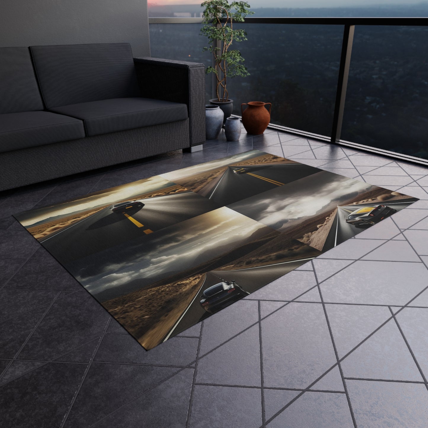 Outdoor Rug  Ferrari Road 5