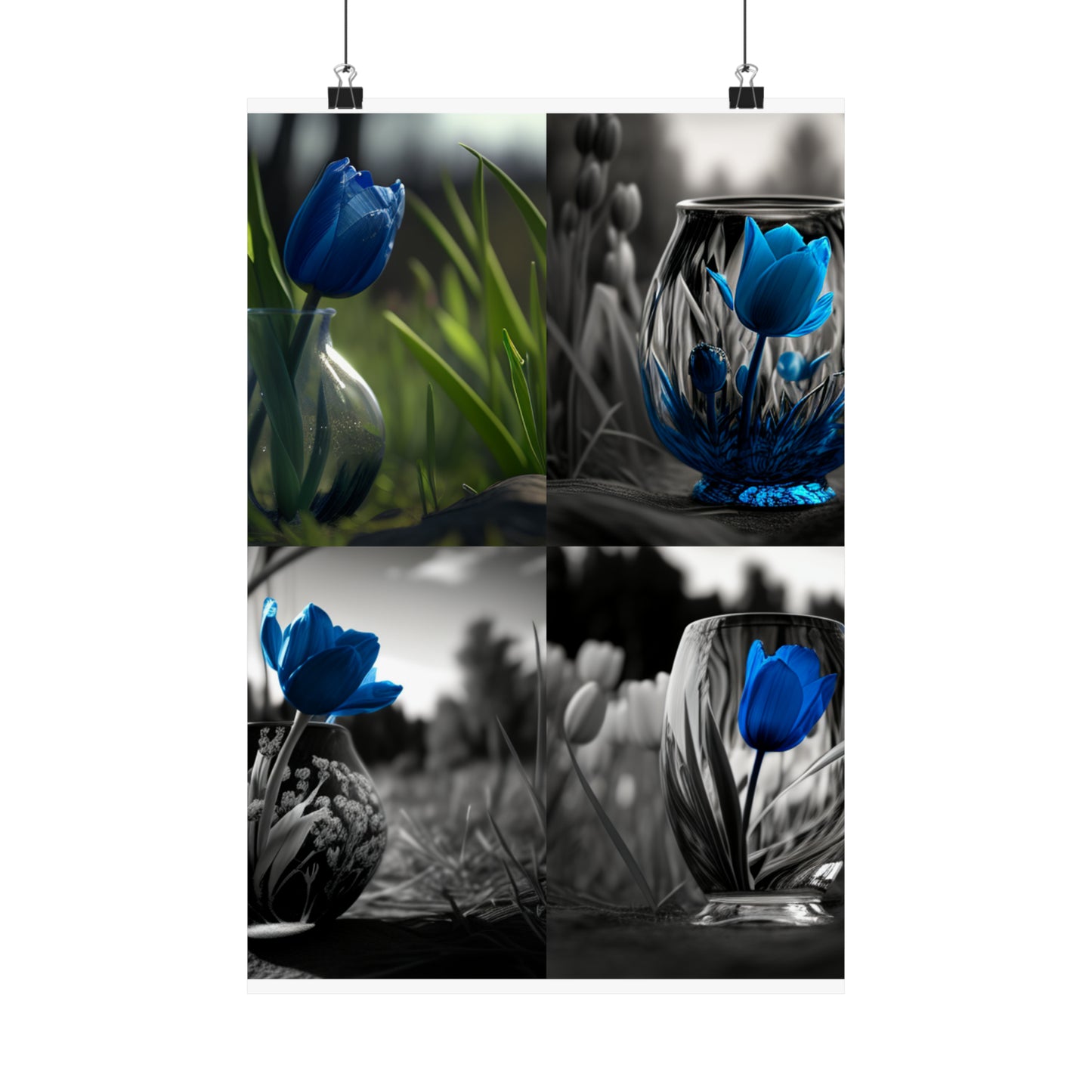 Premium Matte Vertical Posters Tulip 5