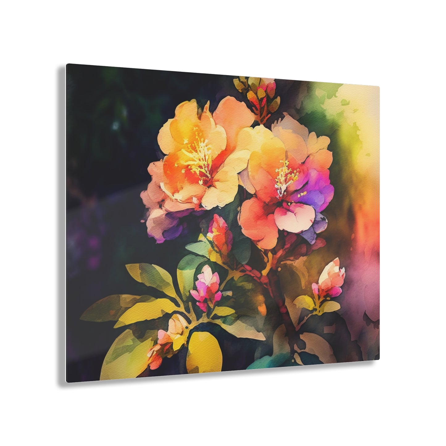 Acrylic Prints Bright Spring Flowers 2