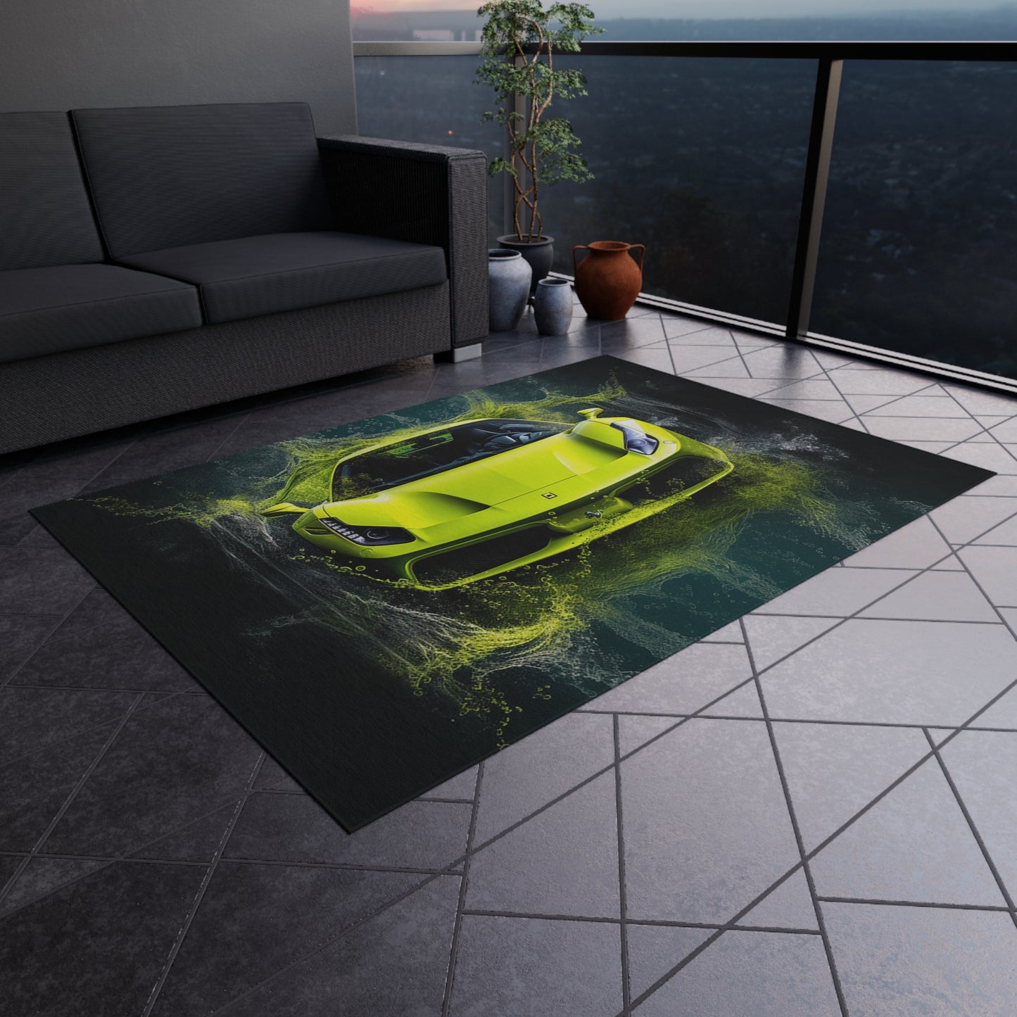 Outdoor Rug  Farrari Water 4