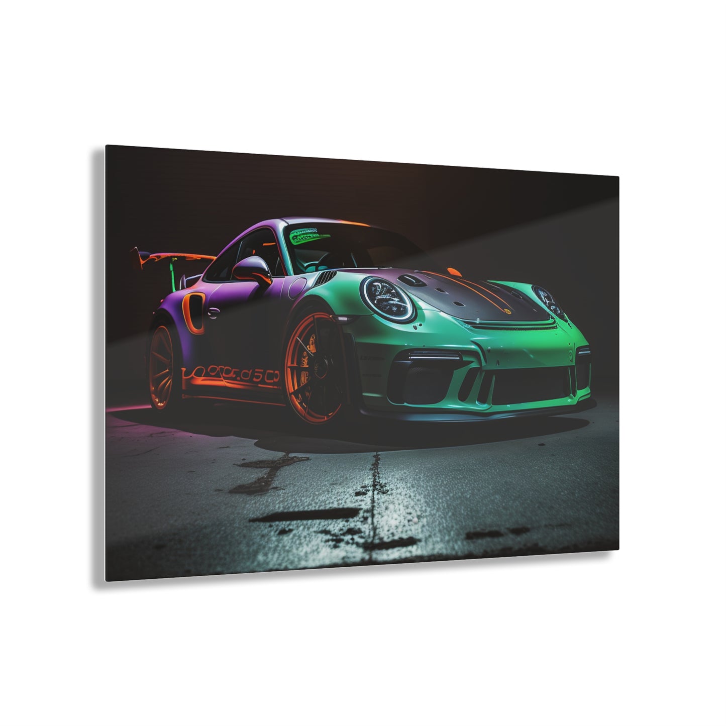 Acrylic Prints Porsche Color 4