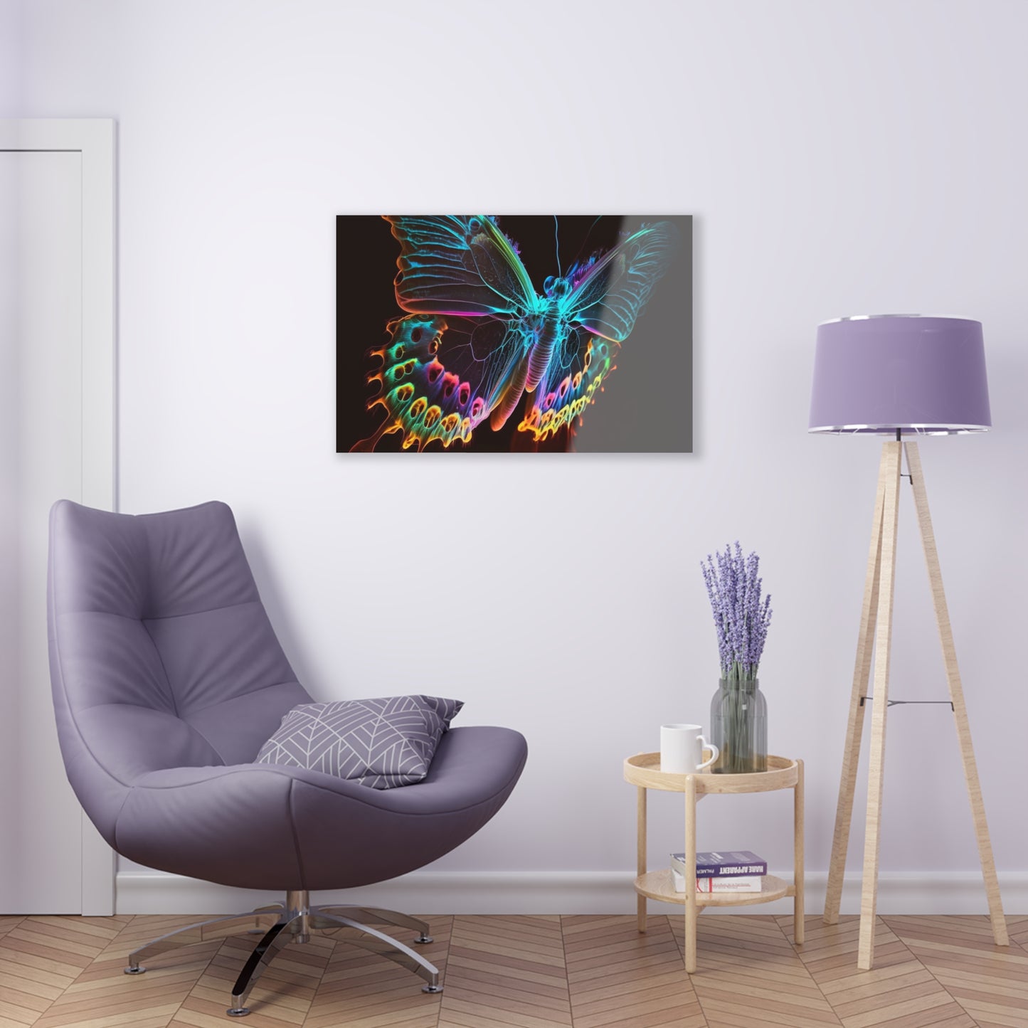 Acrylic Prints Thermal Butterfly 2