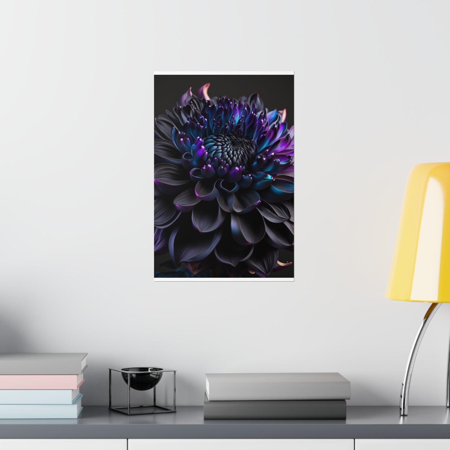 Premium Matte Vertical Posters Dahlia Purple 2