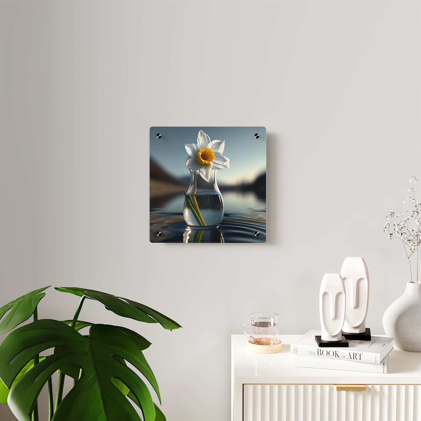 Acrylic Wall Art Panels Daffodil 3