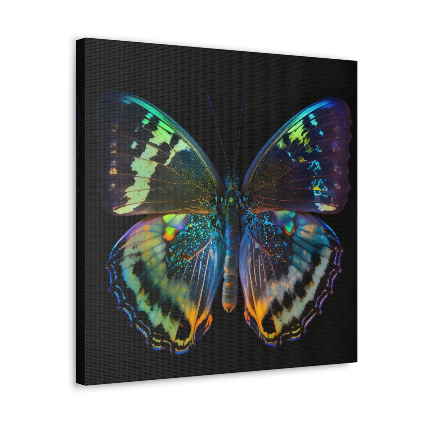 Canvas Gallery Wraps Neon Butterfly Flair 4