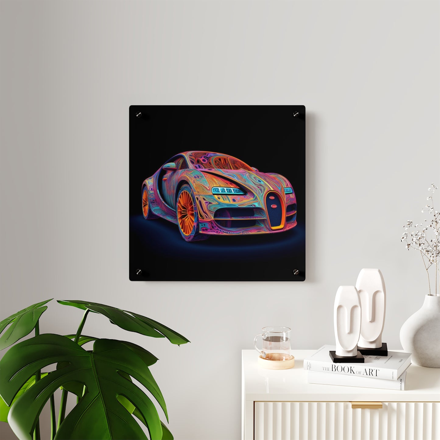 Acrylic Wall Art Panels Bugatti Abstract Concept 1