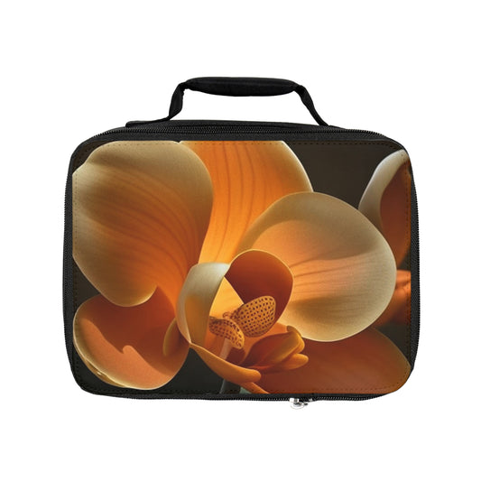 Lunch Bag Orange Orchid 4