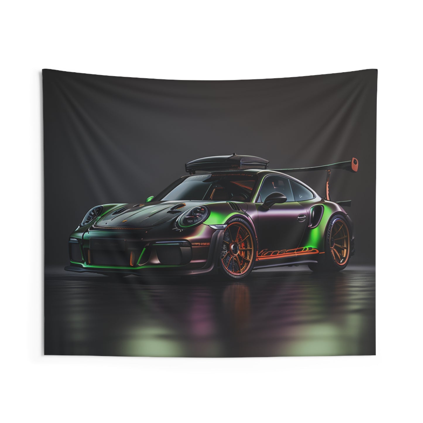 Indoor Wall Tapestries Porsche Color 2