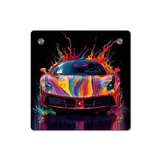 Acrylic Wall Art Panels Ferrari Fusion Water 4