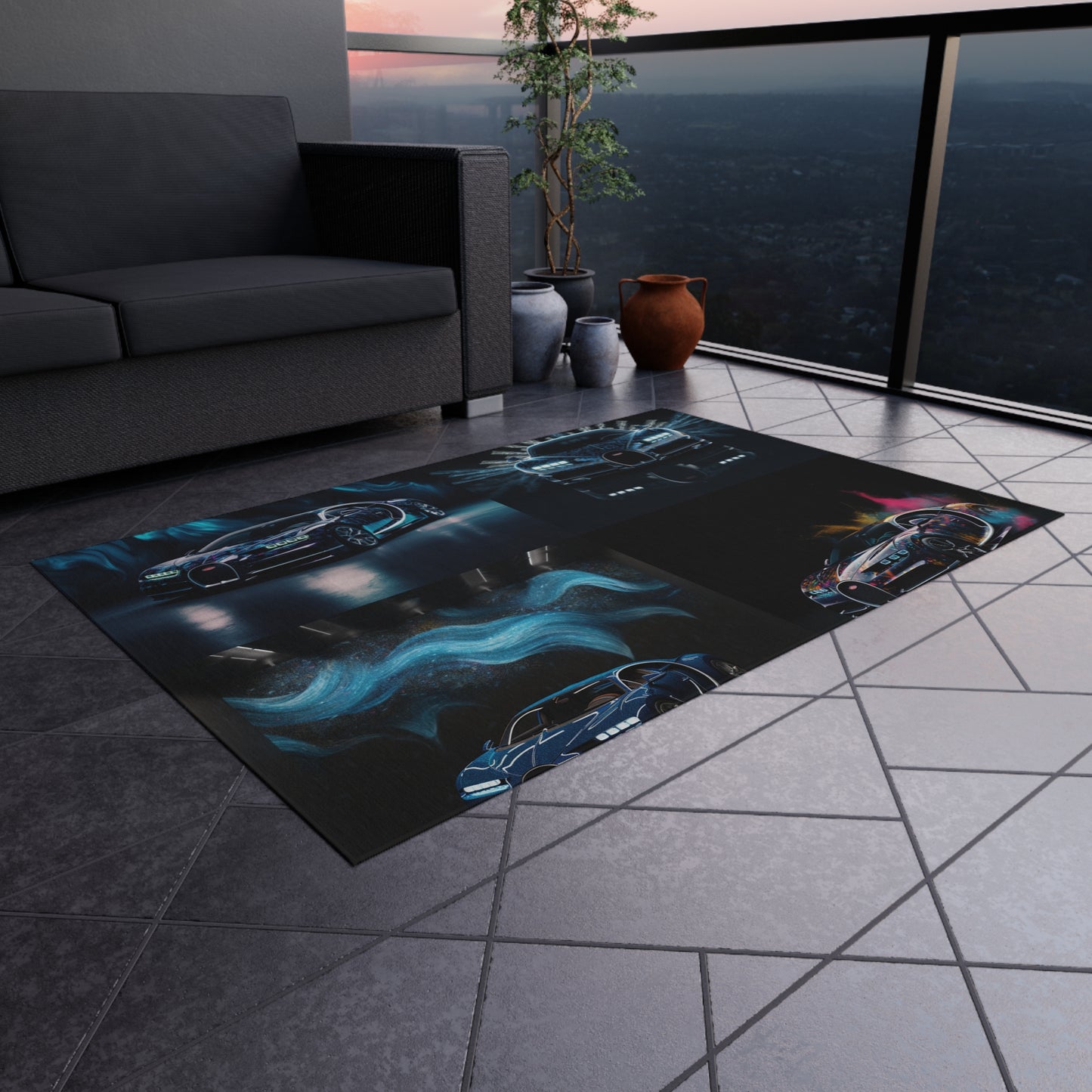 Outdoor Rug  Hyper Bugatti 5