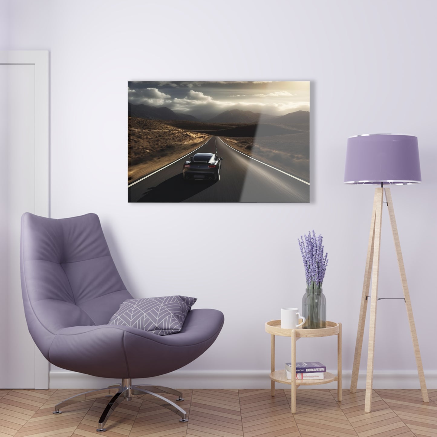 Acrylic Prints Ferrari Road 3