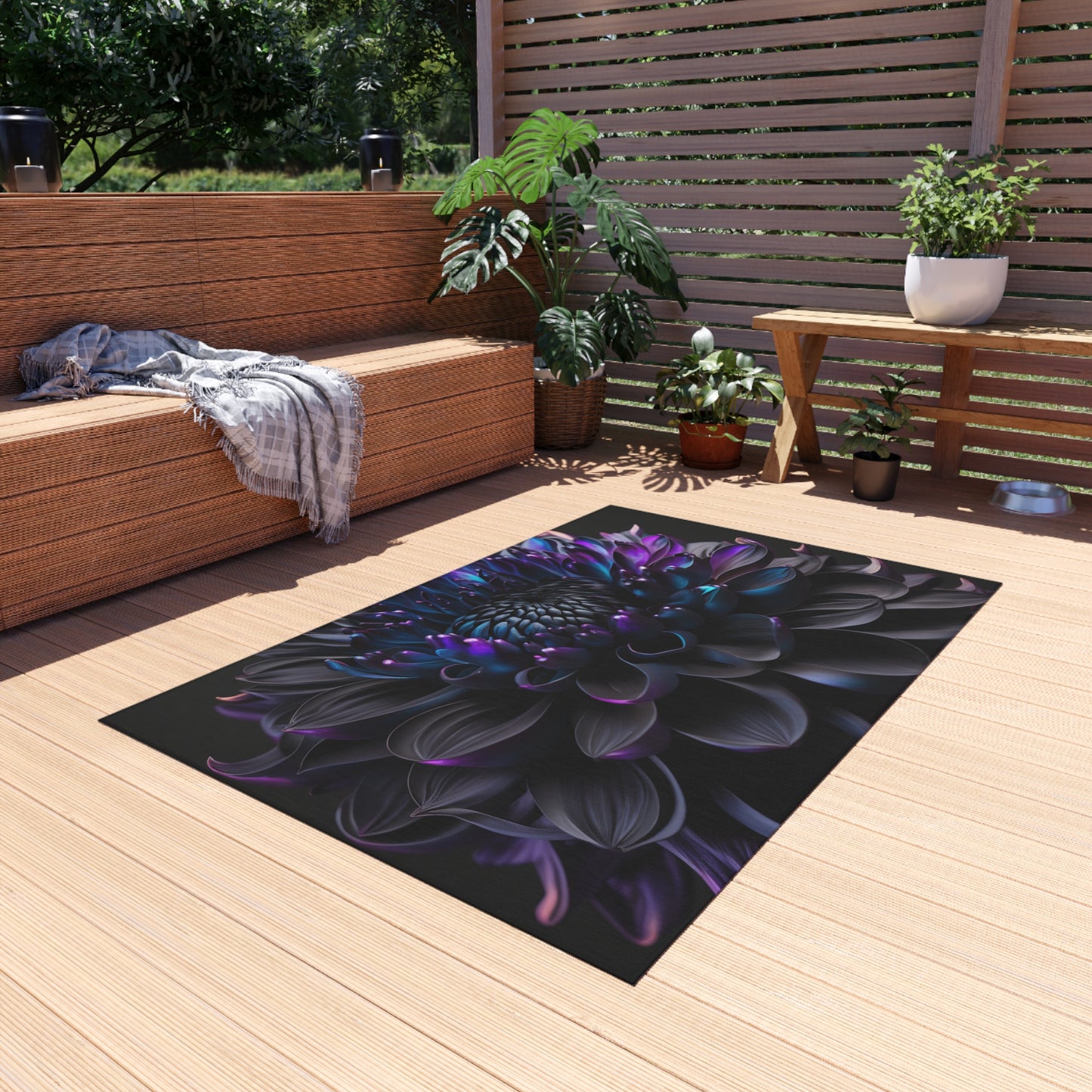 Outdoor Rug  Dahlia Purple 2