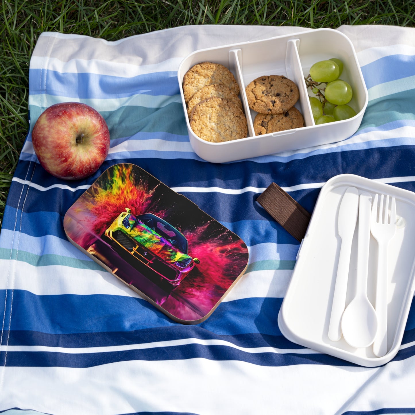 Bento Lunch Box Farrari Water 2