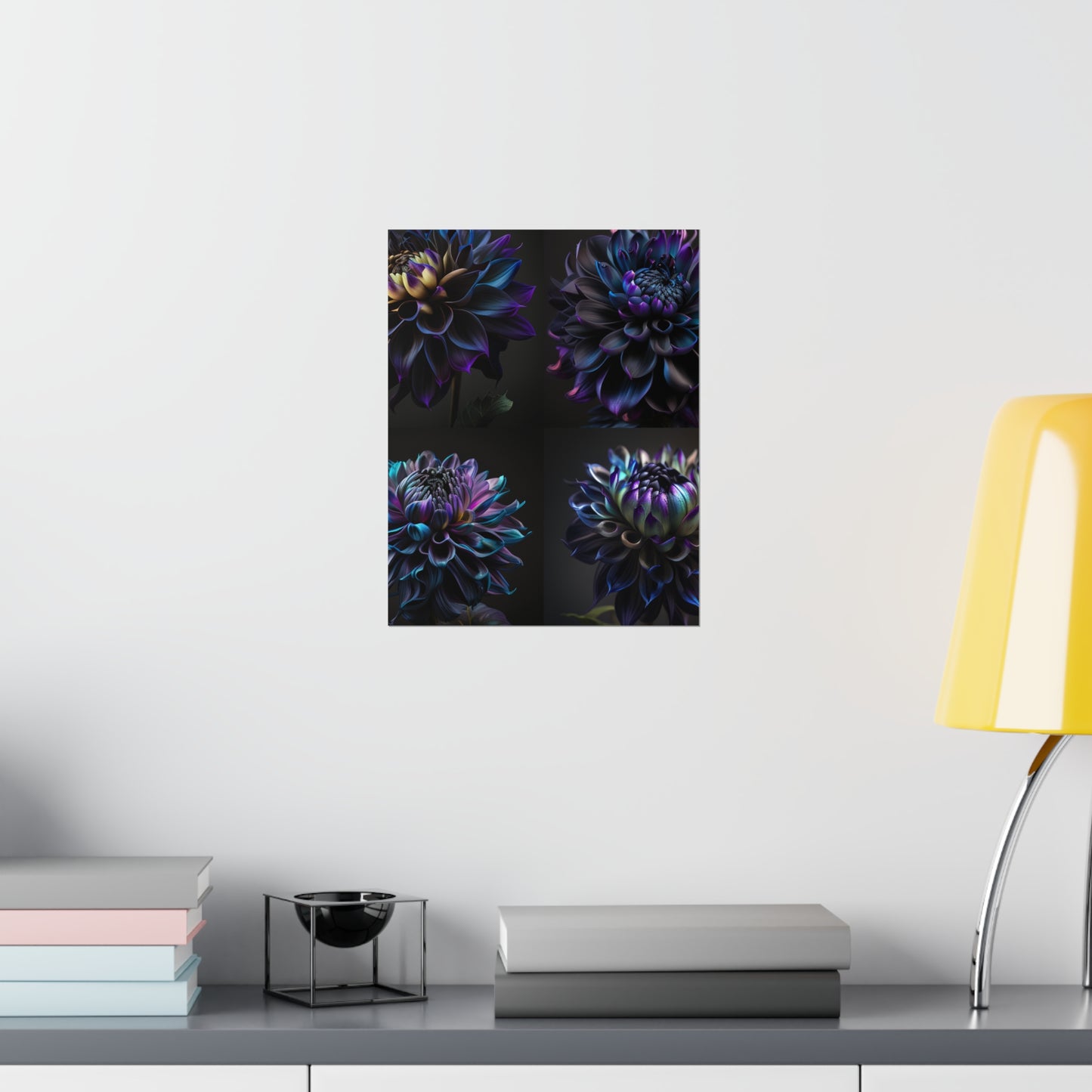 Premium Matte Vertical Posters Dahlia Purple 5