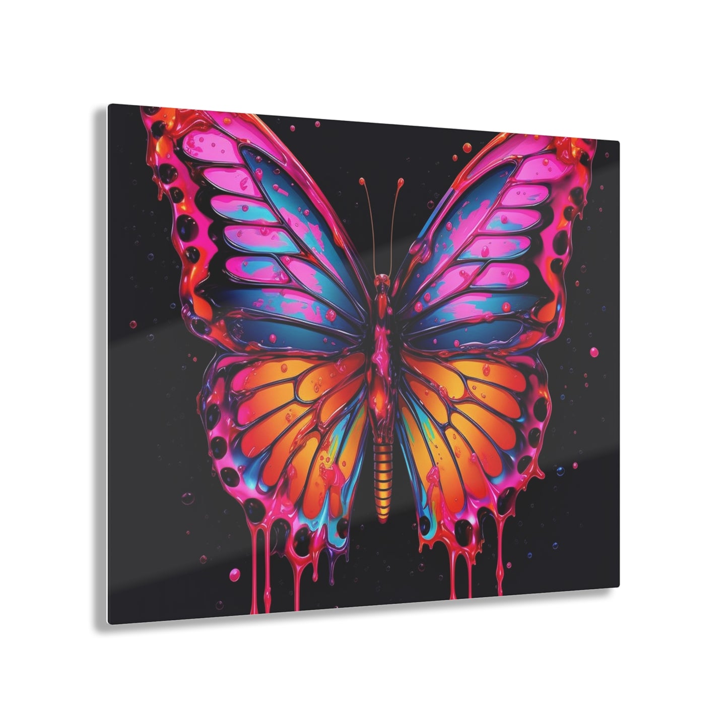 Acrylic Prints Pink Butterfly Flair 1