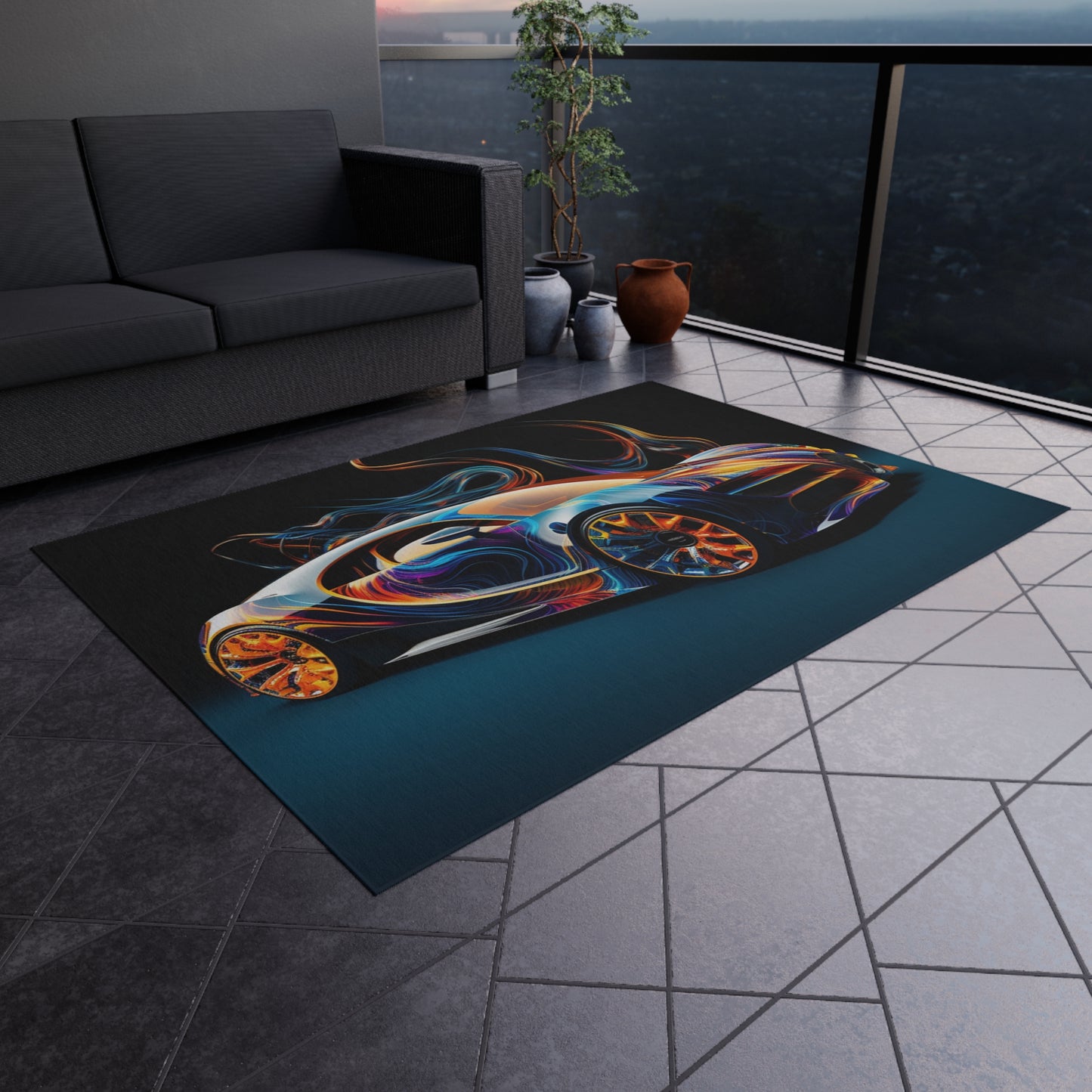 Outdoor Rug  Bugatti Abstract Flair 2