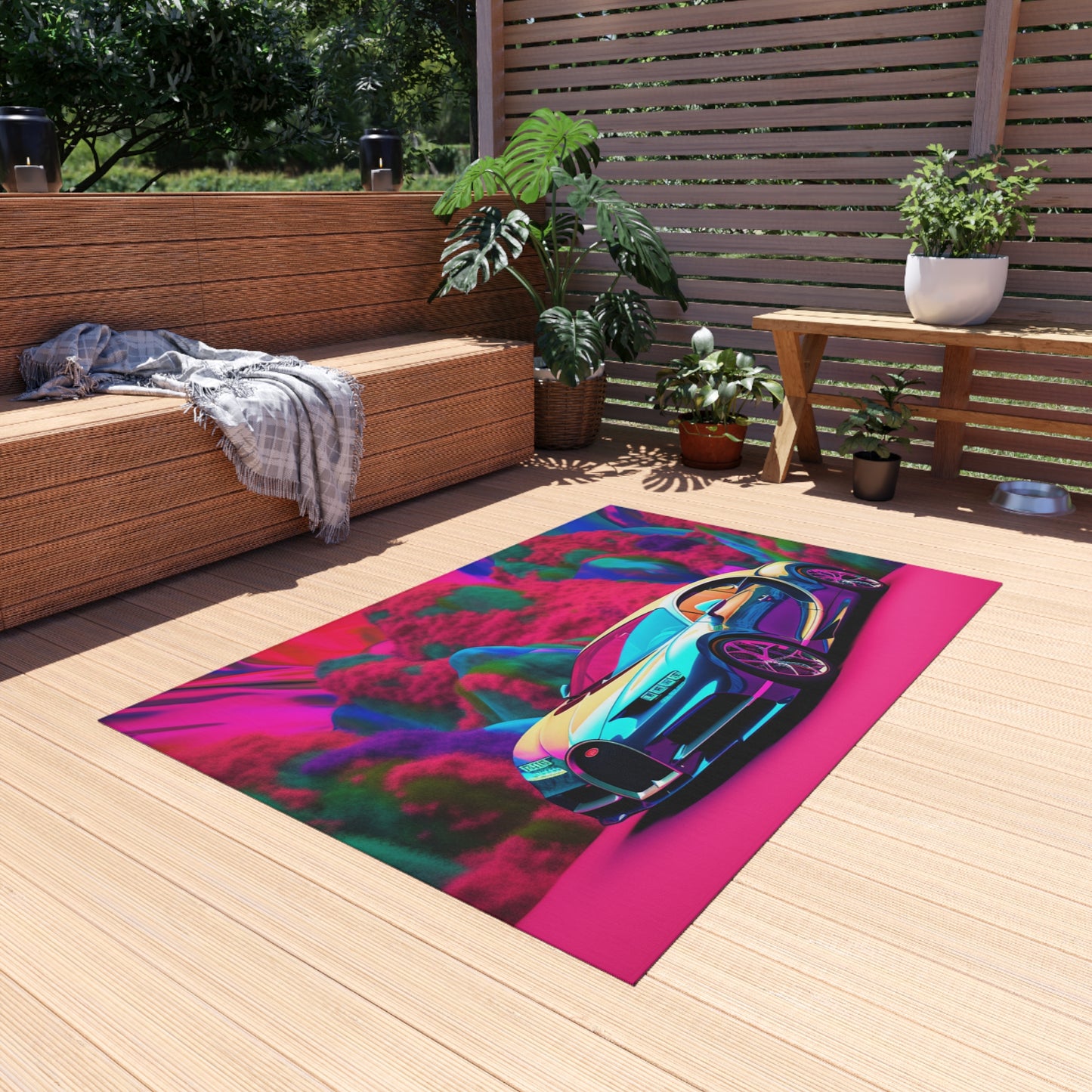 Outdoor Rug  Florescent Bugatti Flair 4
