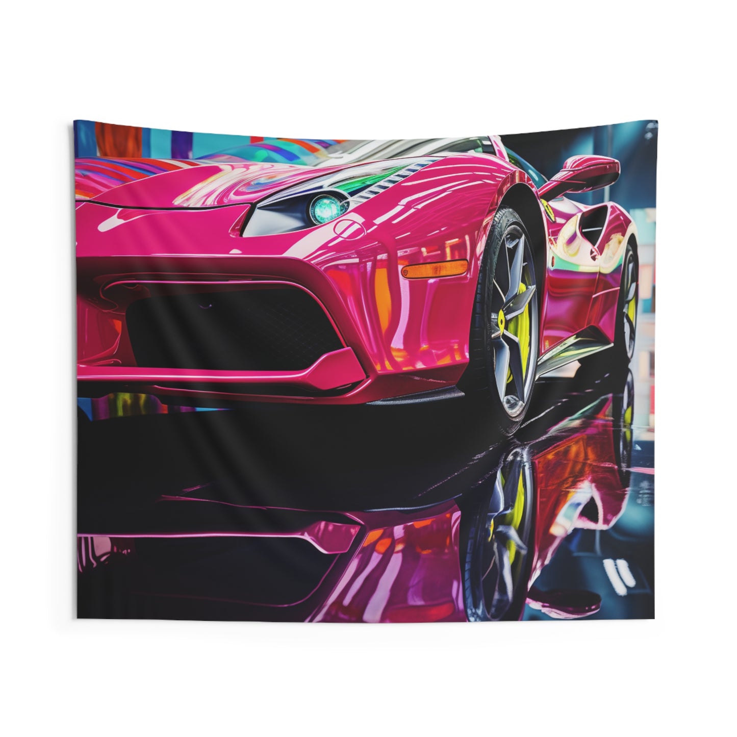 Indoor Wall Tapestries Ferrari Flair Macro 2