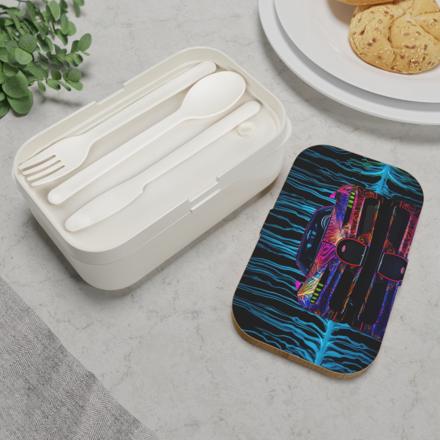 Bento Lunch Box Bugatti Water 3