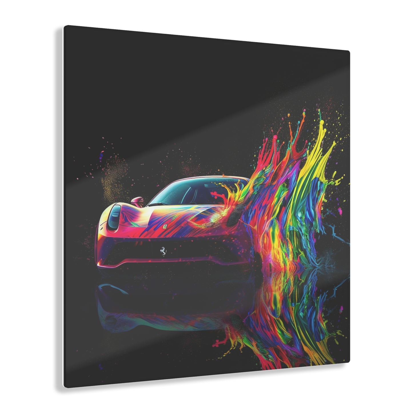 Acrylic Prints Ferrari Fusion Water 3