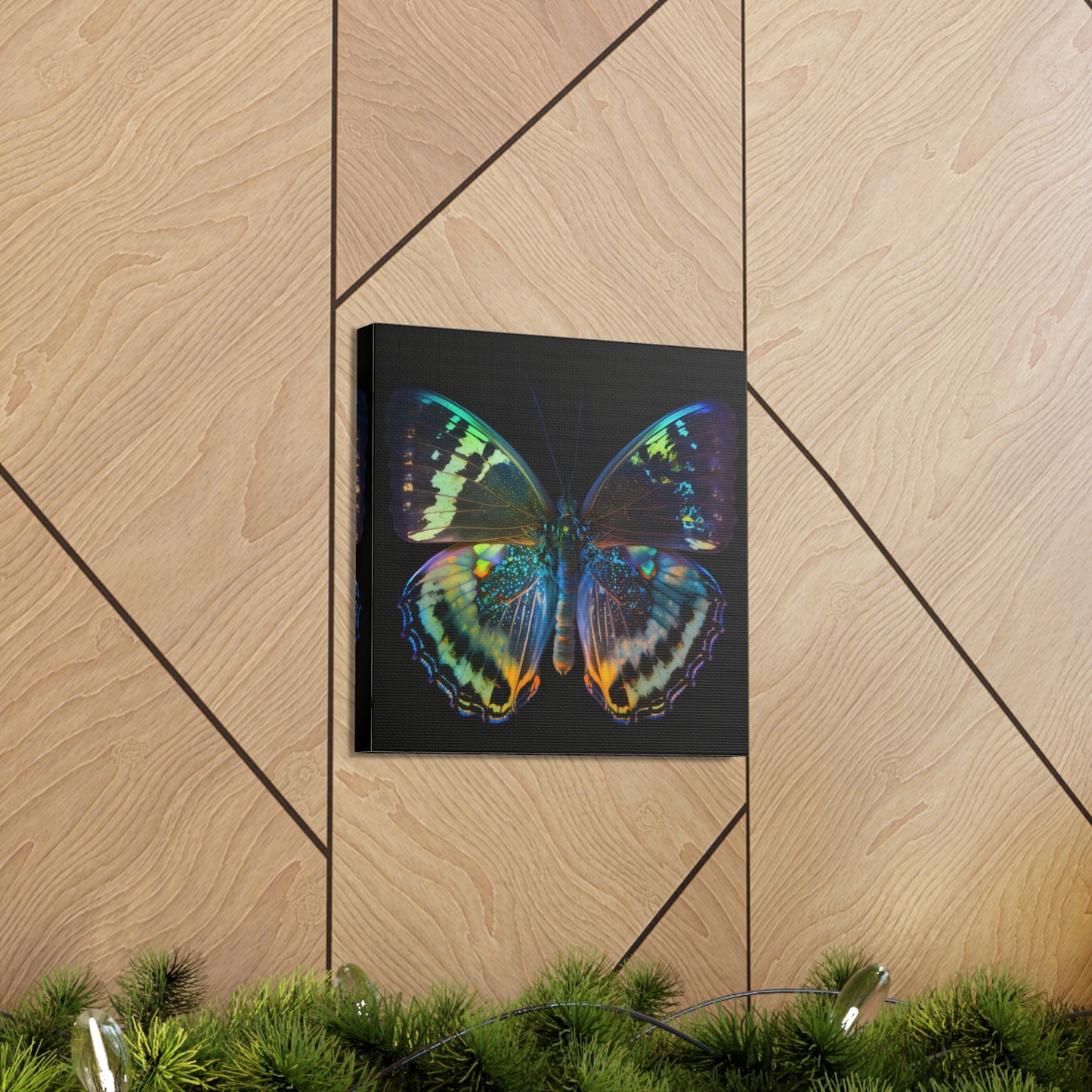 Canvas Gallery Wraps Neon Butterfly Flair 4