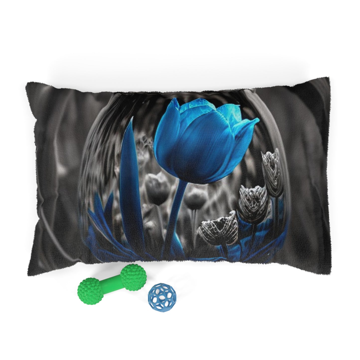 Pet Bed Tulip Blue 4