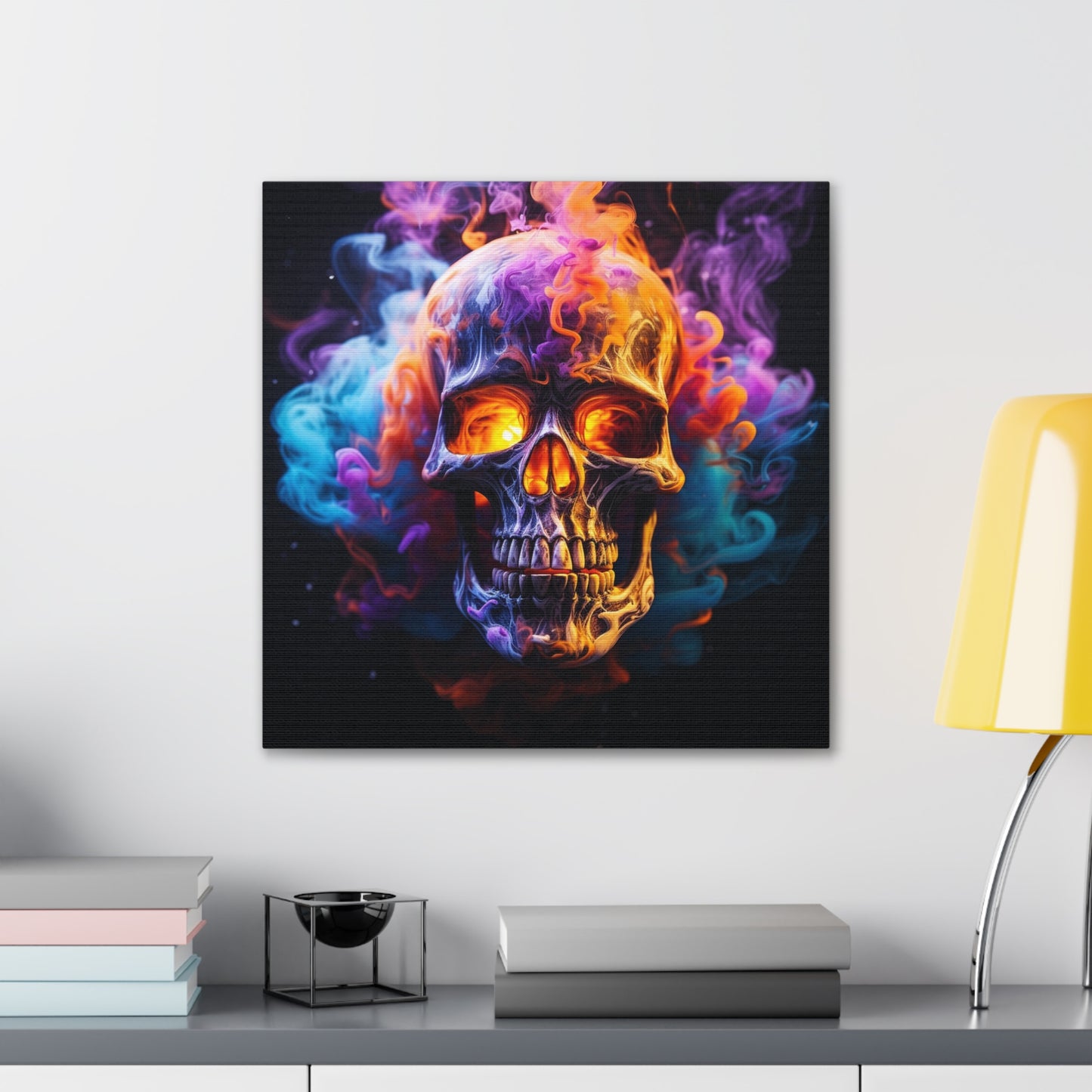 Canvas Gallery Wraps Macro Skull 2