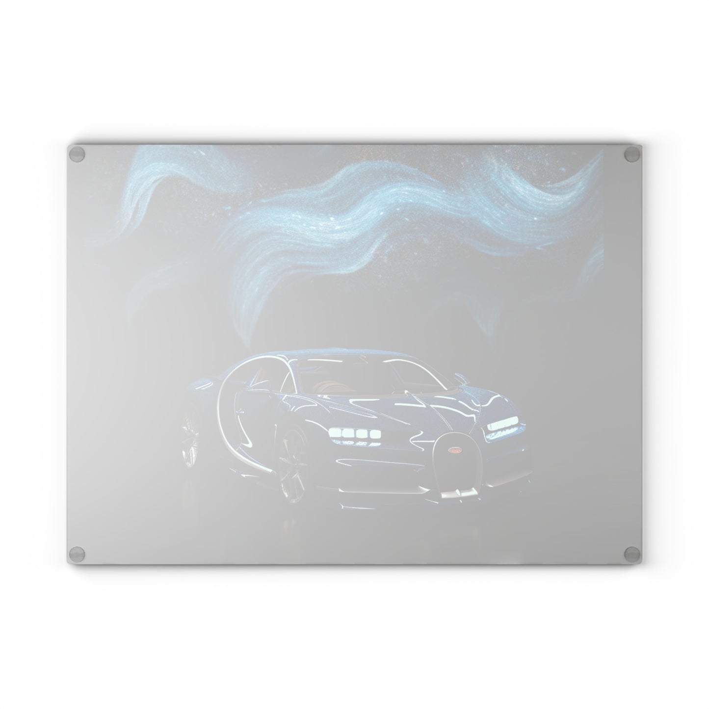 Glass Cutting Board Hyper Bugatti 3