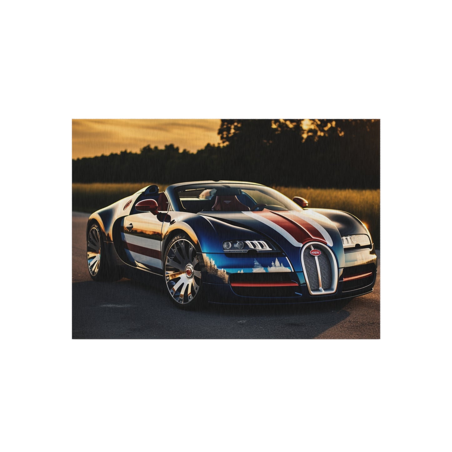 Outdoor Rug  Bugatti Flag American 3