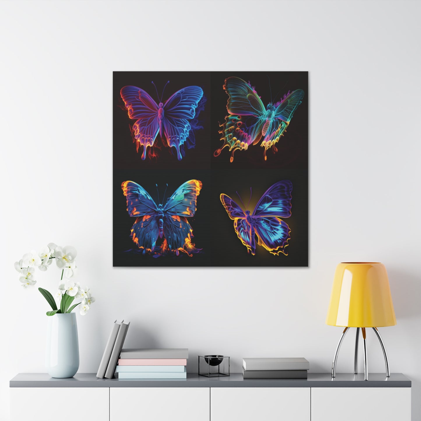 Canvas Gallery Wraps Thermal Butterfly 5