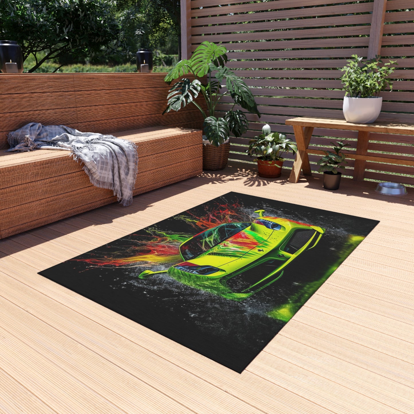 Outdoor Rug  Farrari Water 1