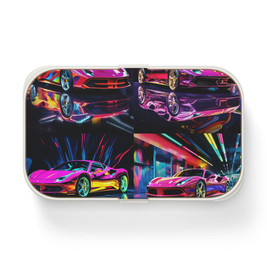 Bento Lunch Box Pink Macro Ferrari 5