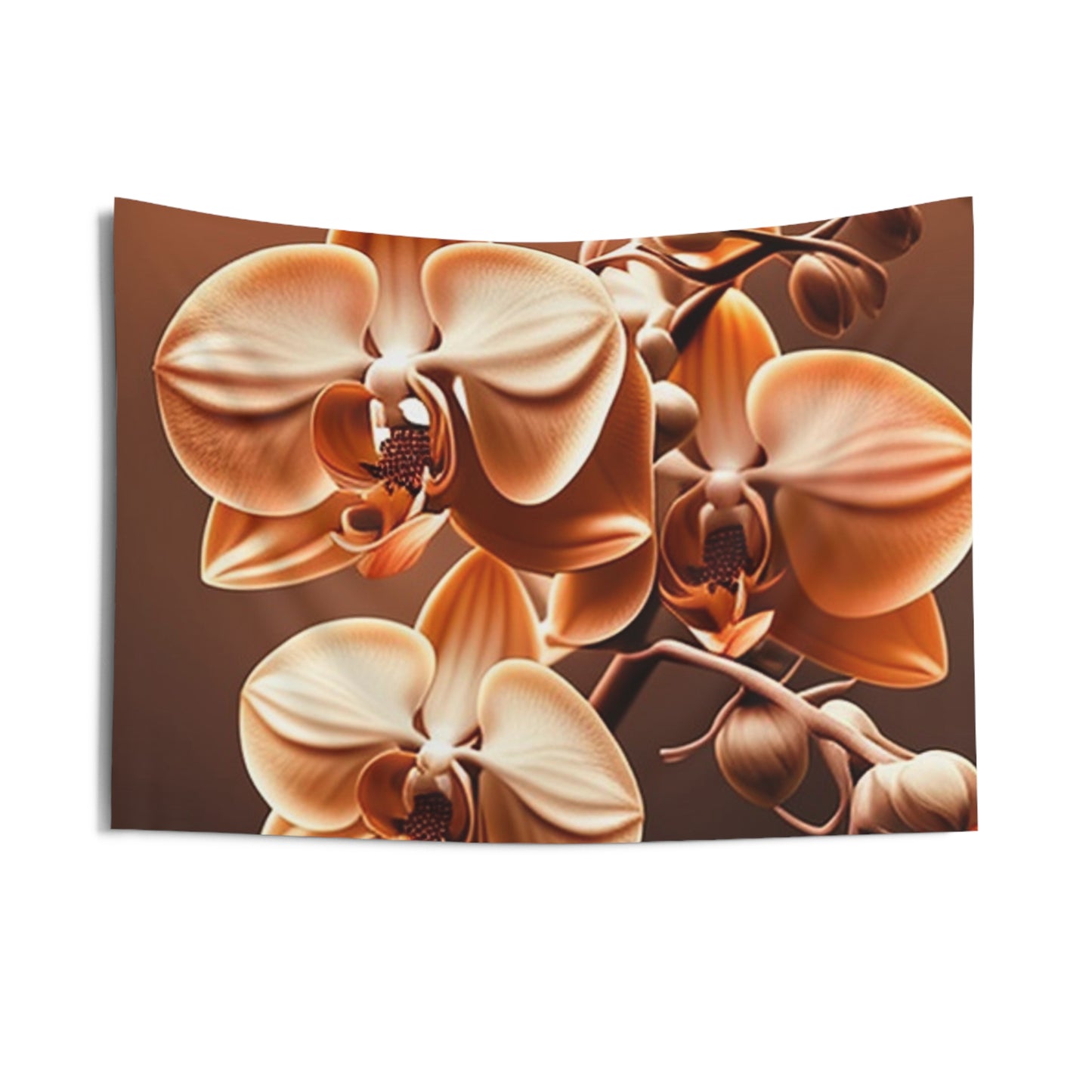 Indoor Wall Tapestries orchid pedals 3