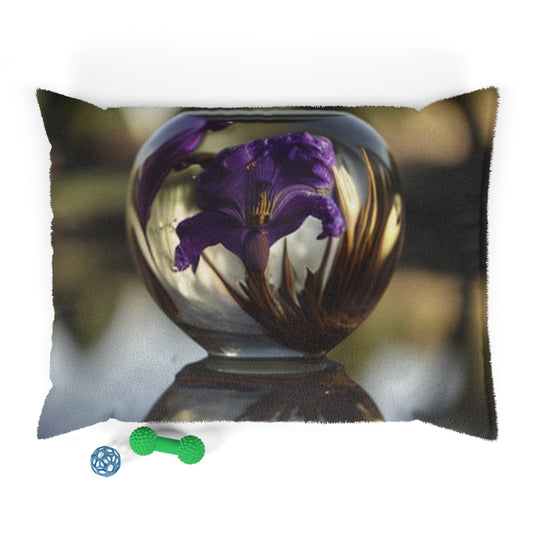 Pet Bed Purple Iris in a vase 2