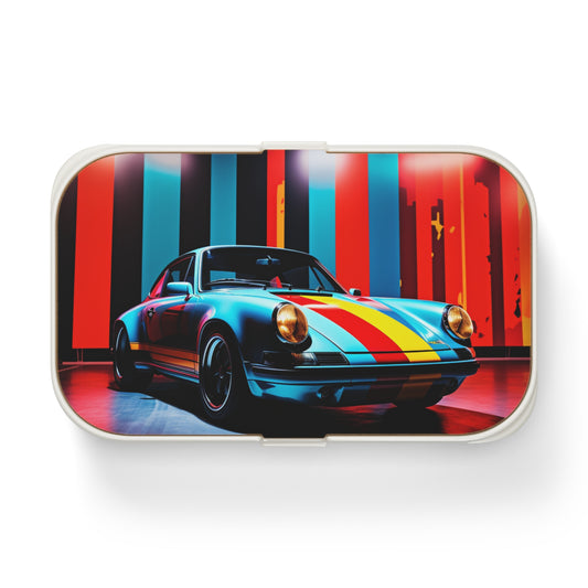 Bento Lunch Box Macro American Flag Porsche 3