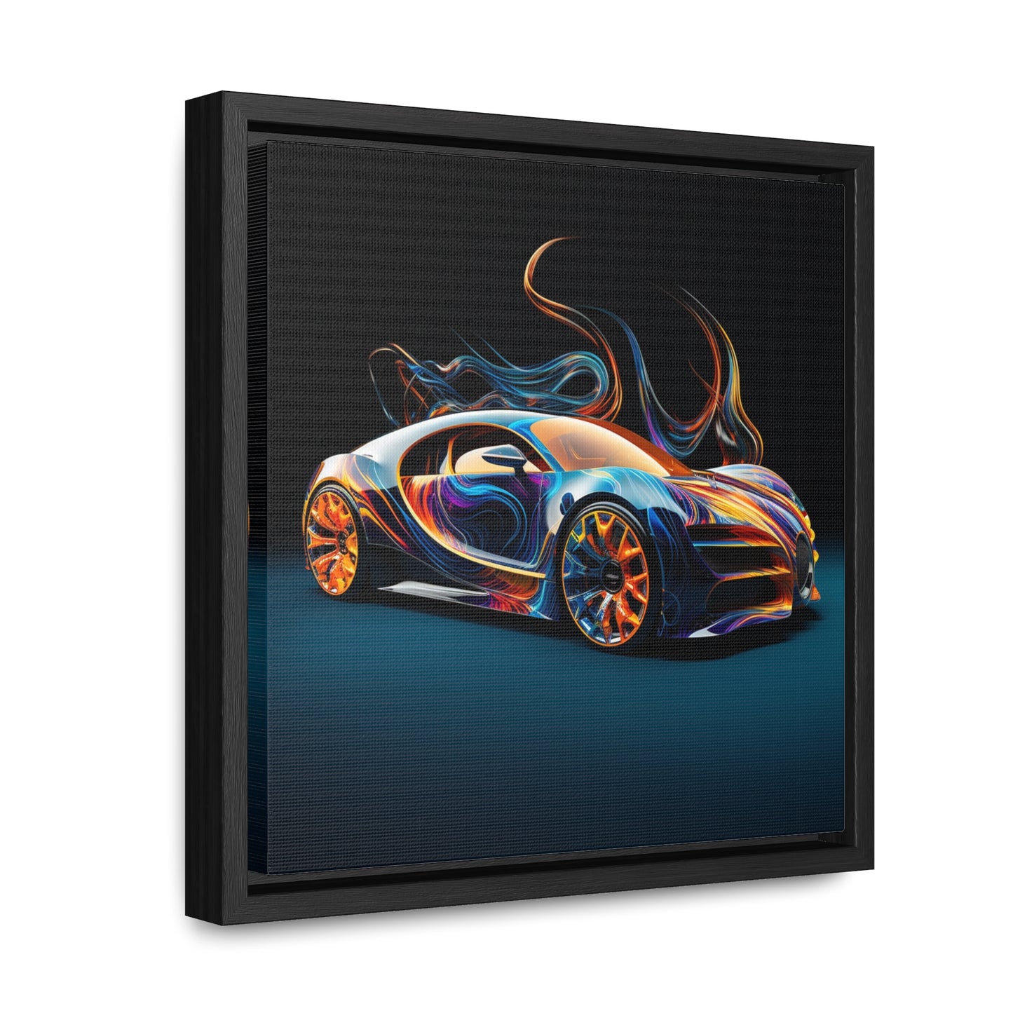 Gallery Canvas Wraps, Square Frame Bugatti Abstract Flair 2