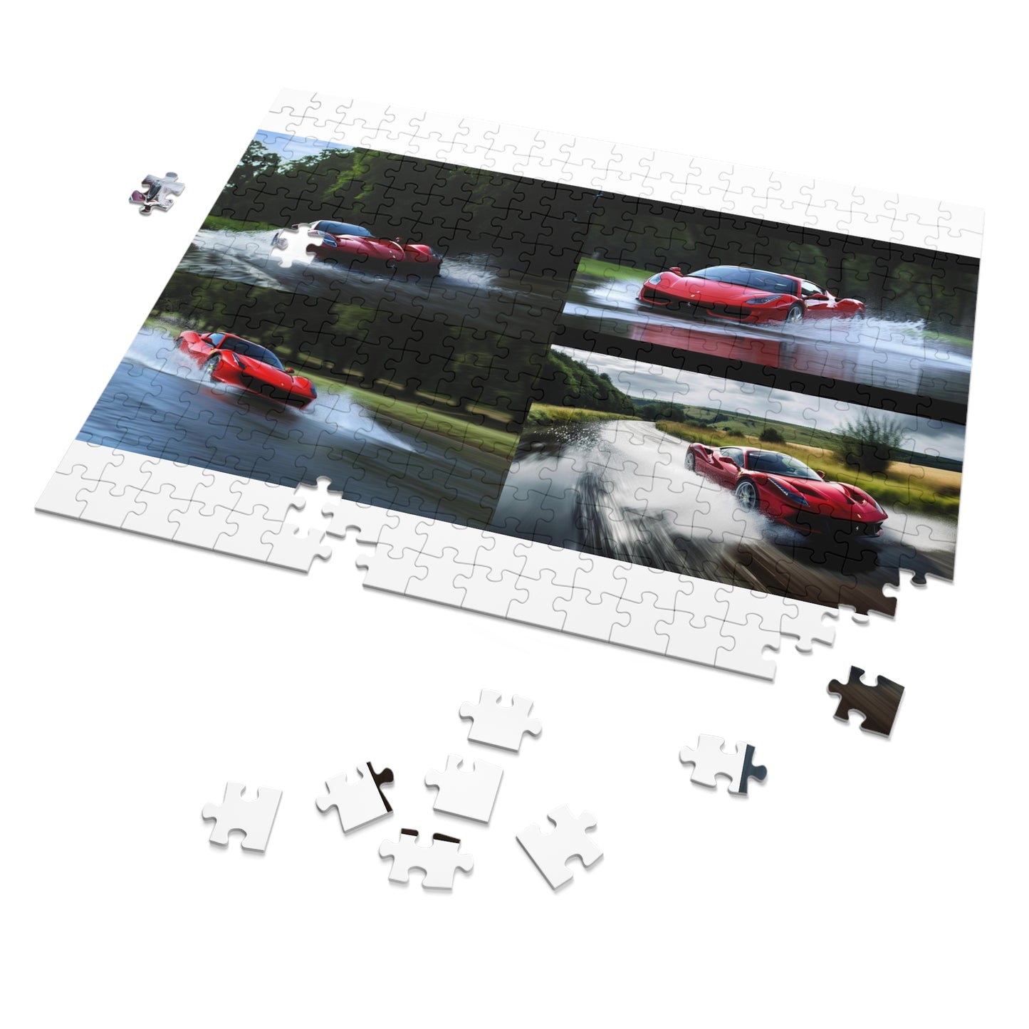 Jigsaw Puzzle (30, 110, 252, 500,1000-Piece) Water Ferrari Splash 5