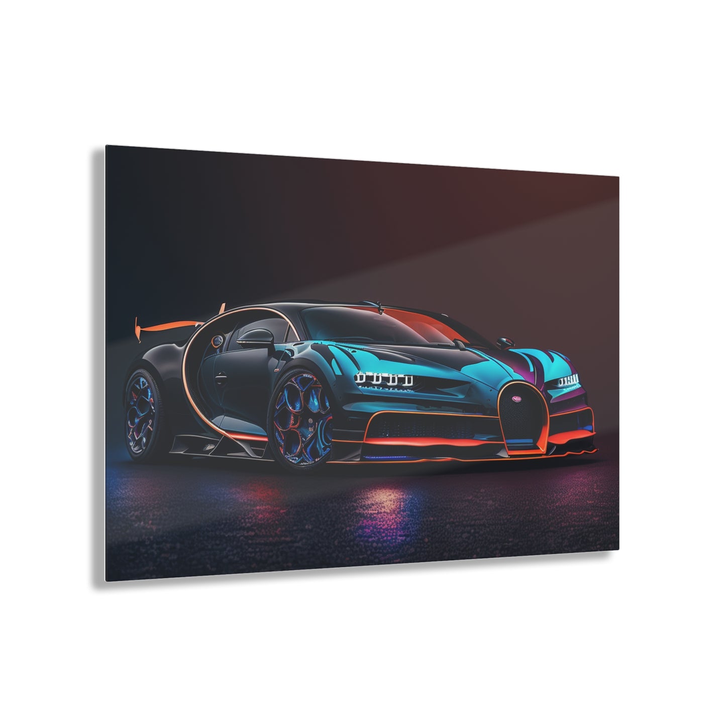 Acrylic Prints Bugatti Chiron Super 1