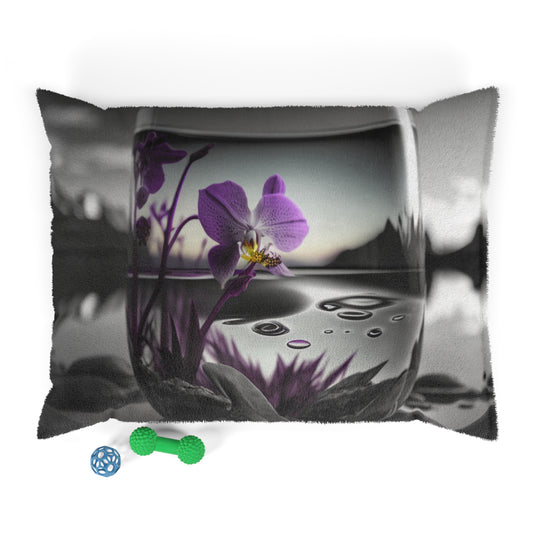 Pet Bed Purple Orchid Glass vase 2
