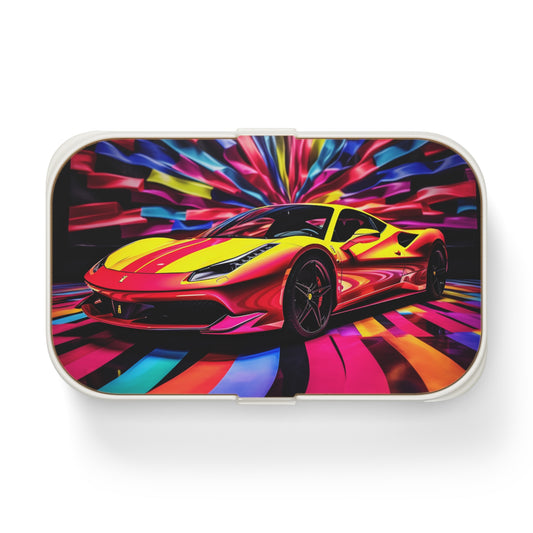 Bento Lunch Box Macro Flag Ferrari 3