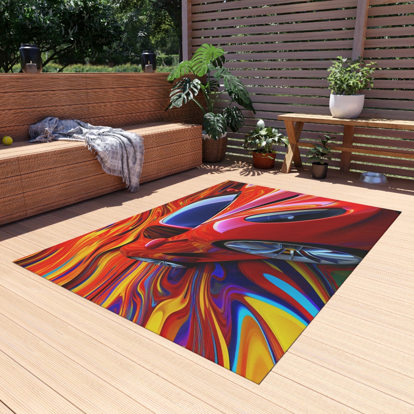 Outdoor Rug  Ferrari Water Fusion 4