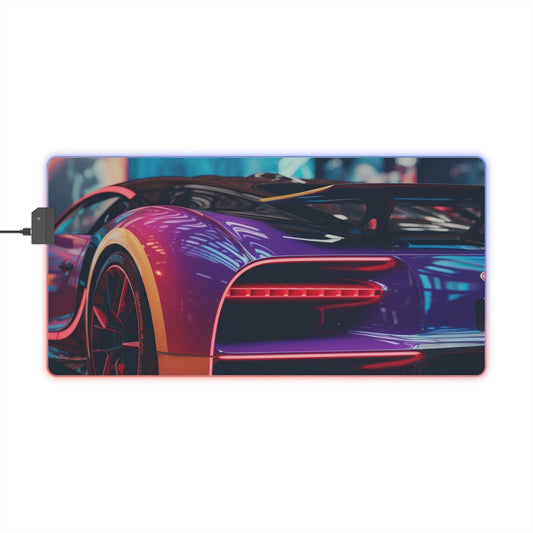 LED Gaming Mouse Pad Hyper Bugatti Neon Chiron 3